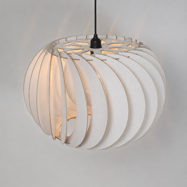 Fiona taklampa 50cm vit