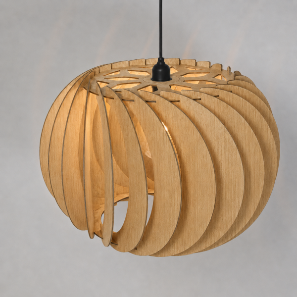 Fiona fönsterlampa ljusbrun