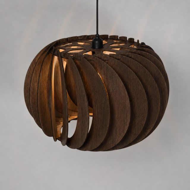 Fönsterlampa Fiona i trä - Bild 12
