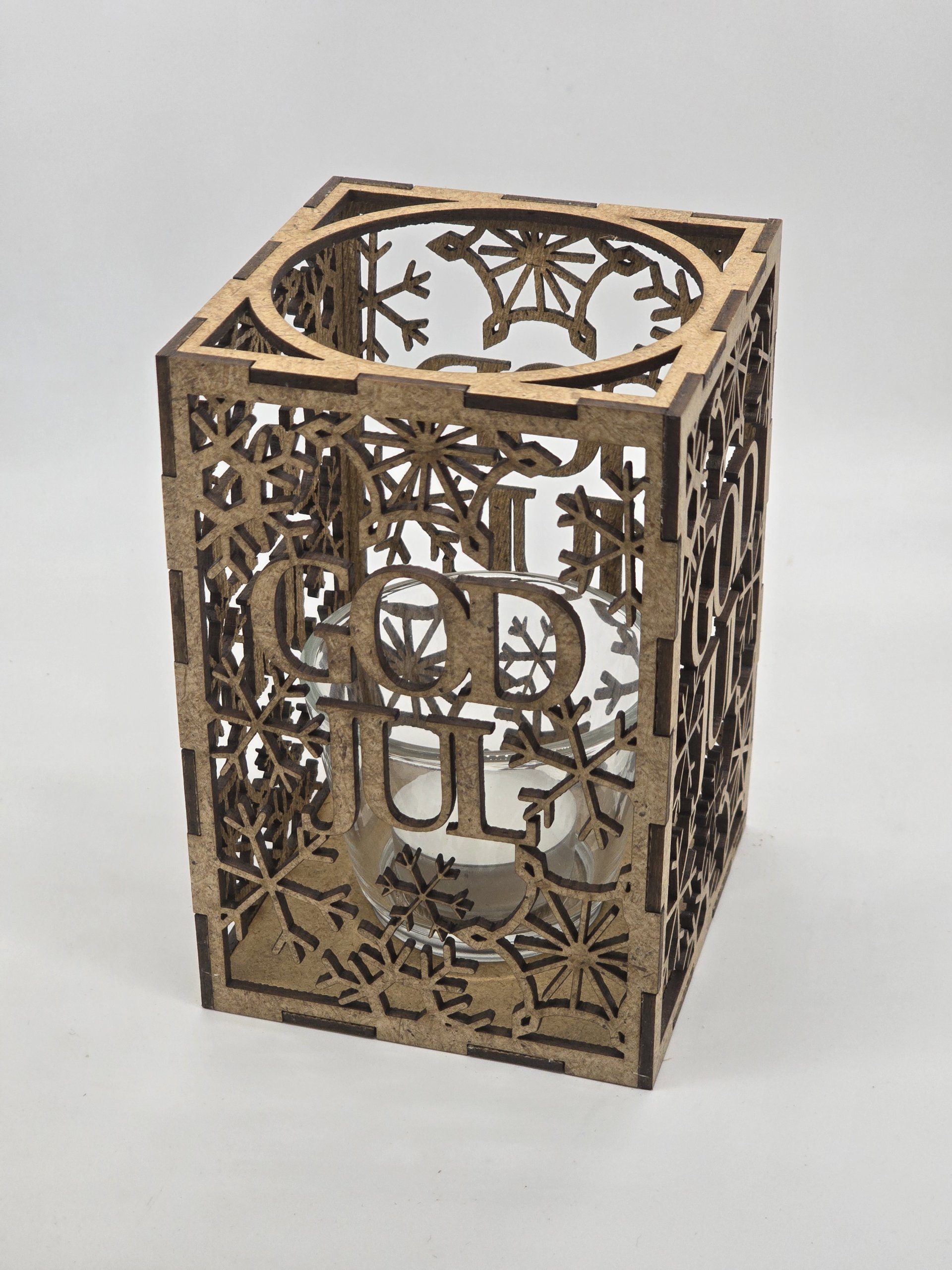 God Jul med kork natur