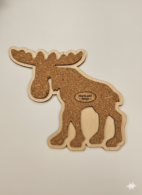 Cork and oak potholder Hook