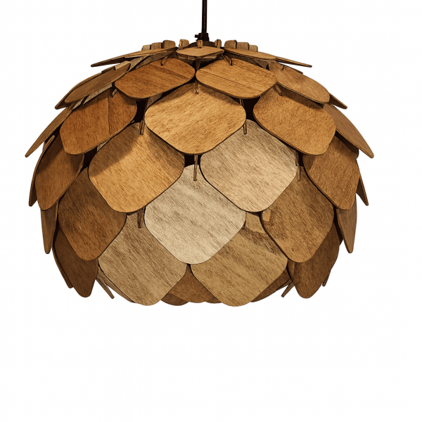 Isabella ljusbrun i trä