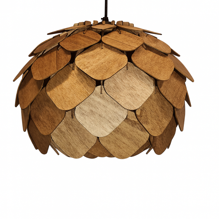 Isabella ljusbrun i trä