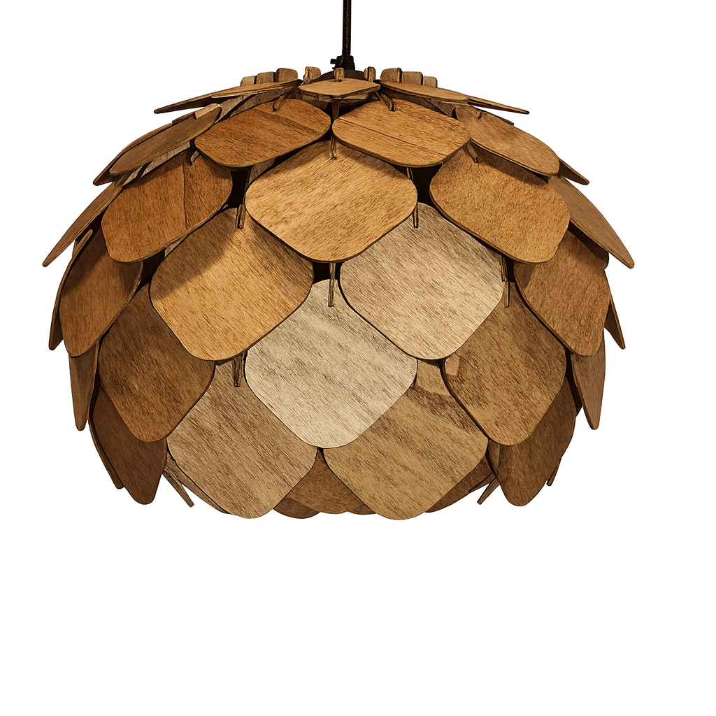 Isabella ljusbrun i trä