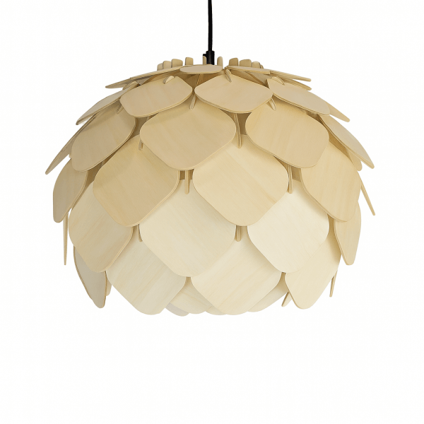 Isabella taklampa i trä natur