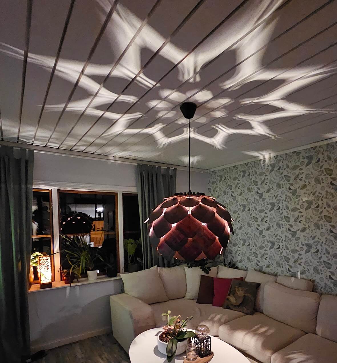 Isabella svart Ek 70cm