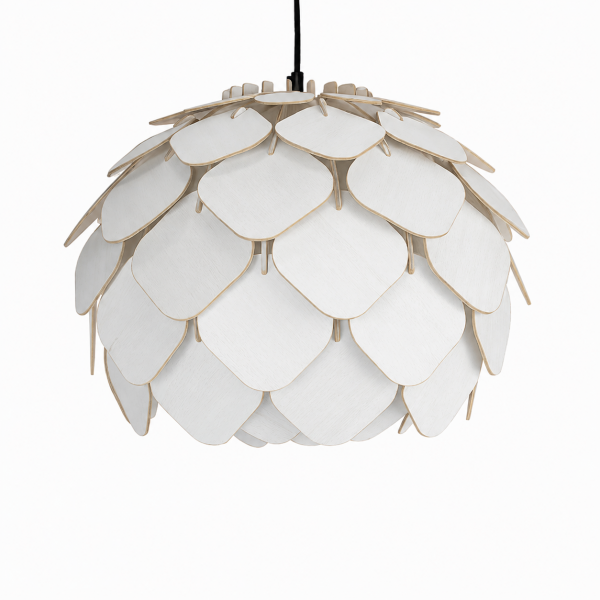 Taklampa Isabella vit