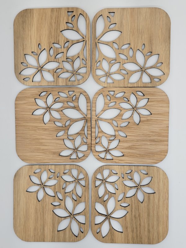 Lily Glasunderlägg ek samling