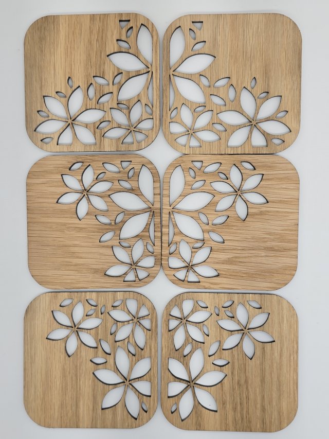 Lily Glasunderlägg ek samling