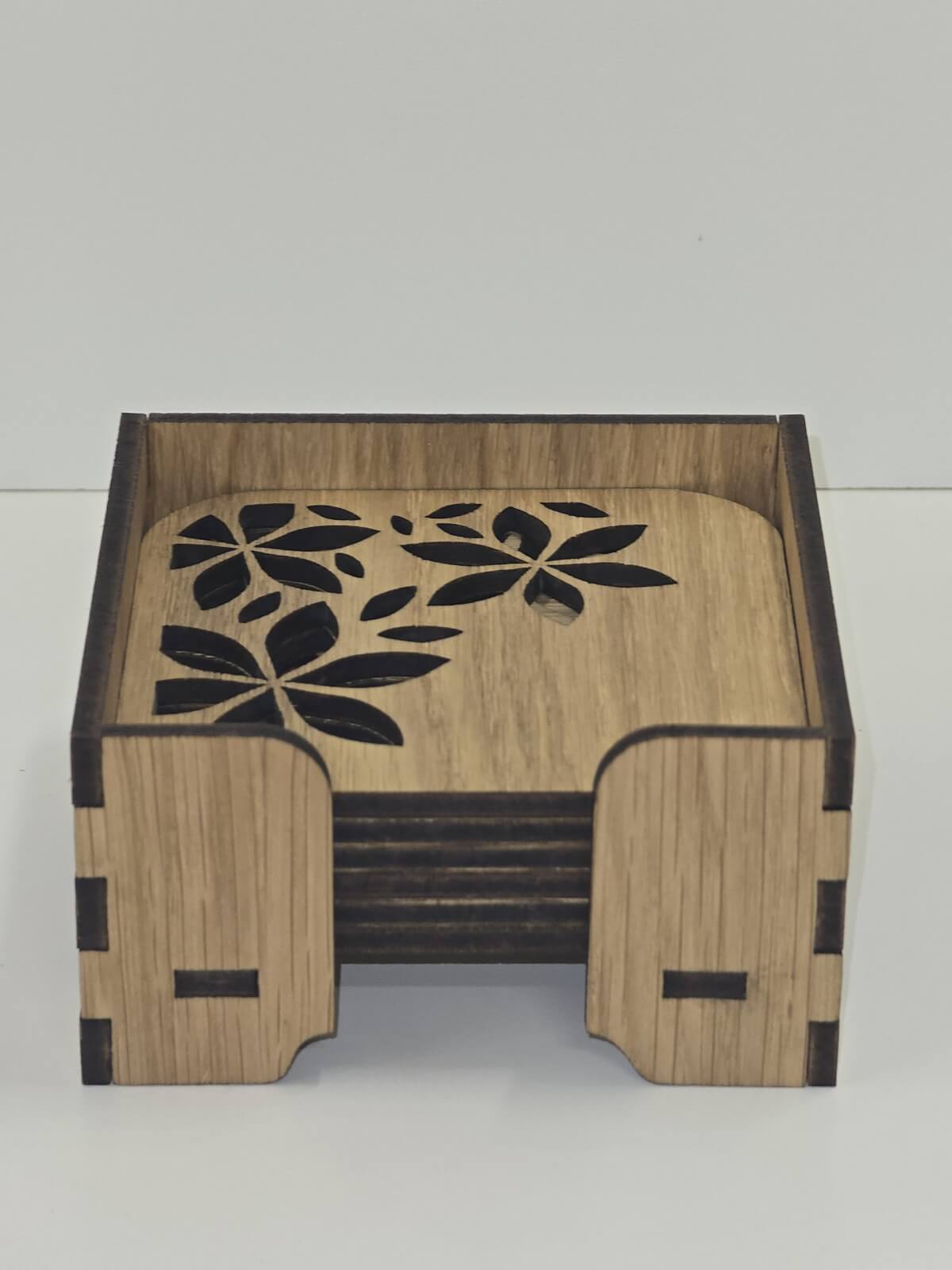 Lily glasunderlägg ek box