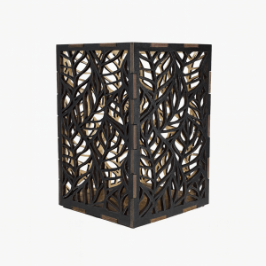 Ludde ljuslyckta kork svart