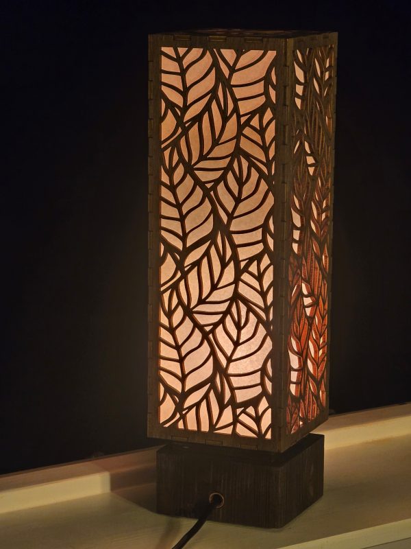 Lude textile dark oak