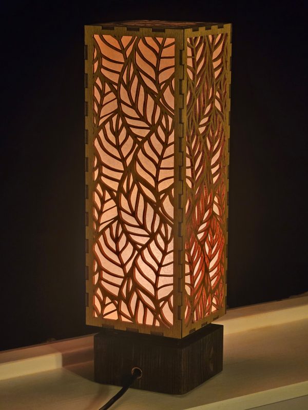 Lude textile golden brown