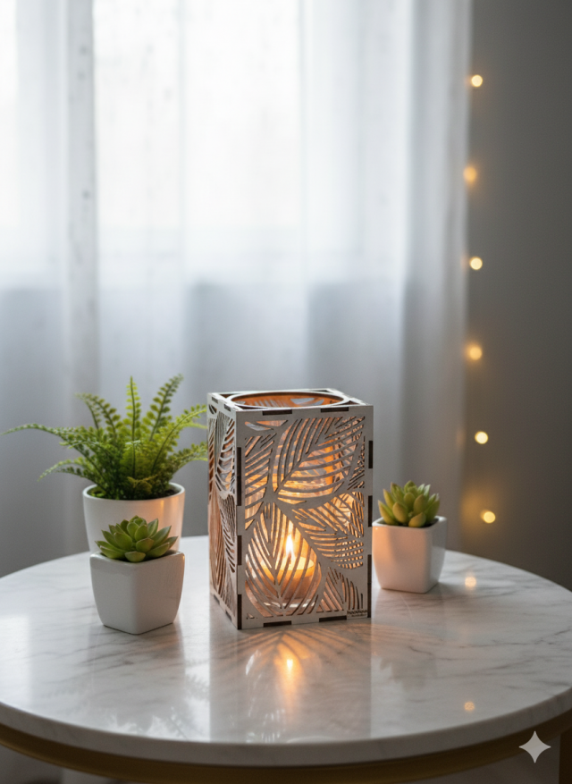 Saga LÖV vit korkbotten