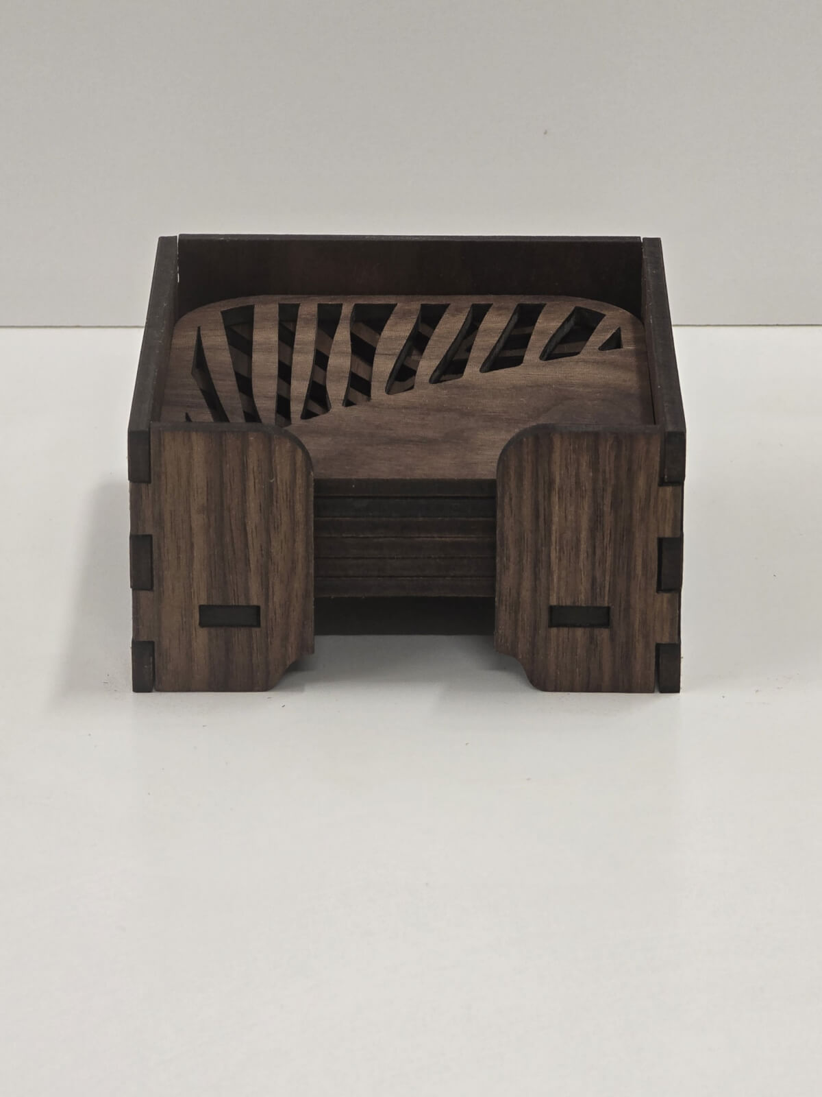 Saga löv glasunderlägg box