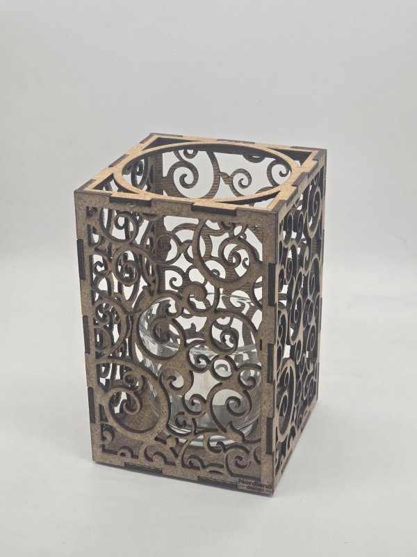 Vint med kort nature