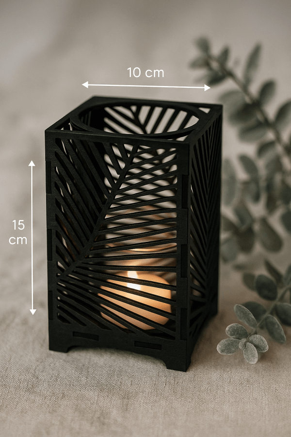 ljuslykta Lory Svart ben