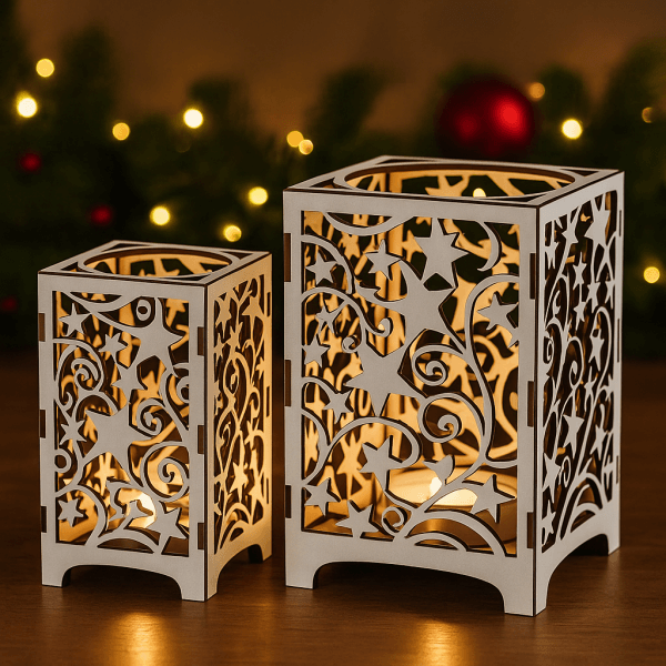 ljuslykta Stella ben vit s m