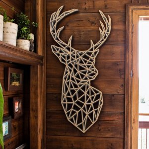 wall decor deer 3 Photoroom