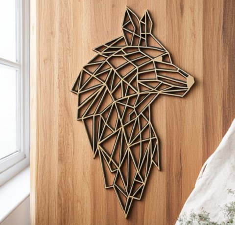 wall decor wolf 3 Photoroom
